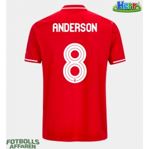 Nottingham Forest Elliot Anderson #8 Hemmatröja 2025-26 Kortärmad